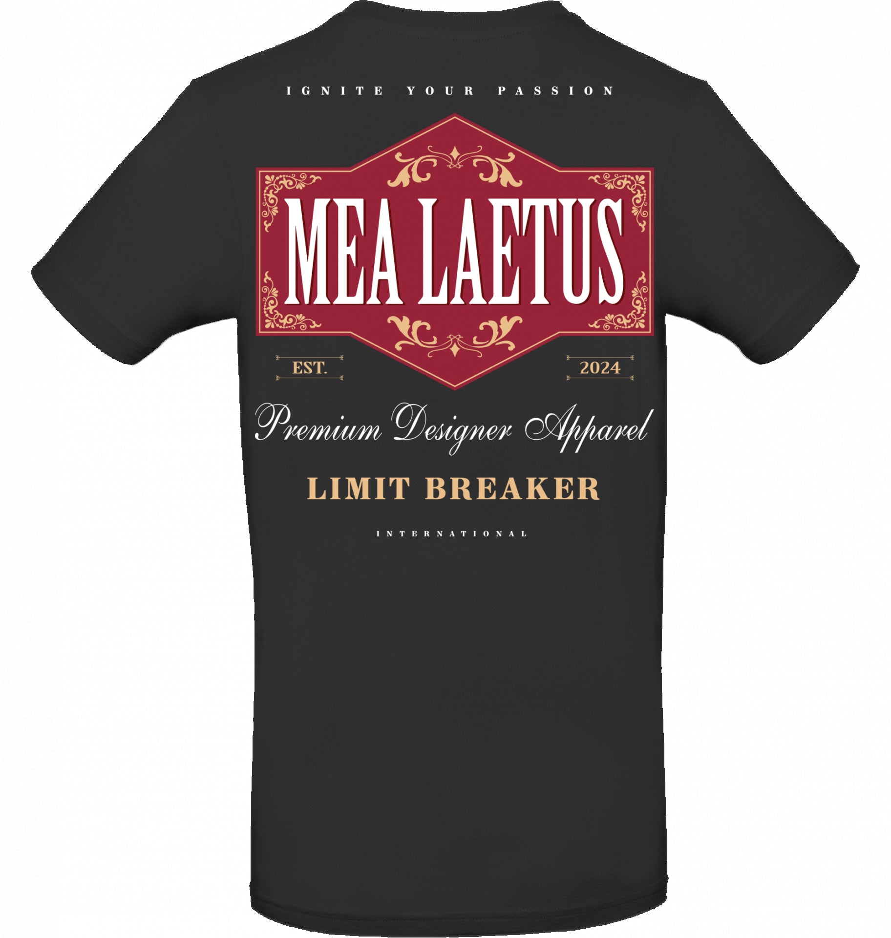 T-Shirt Limitbreaker Emblem RED - black - MEA LAETUS