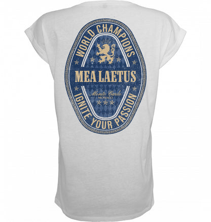 Ladies T-Shirt World Champions BLUE - white - MEA LAETUS