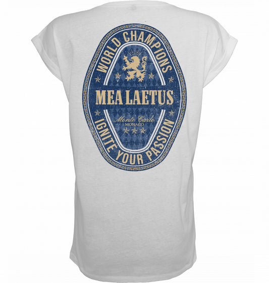 Ladies T-Shirt World Champions BLUE - white