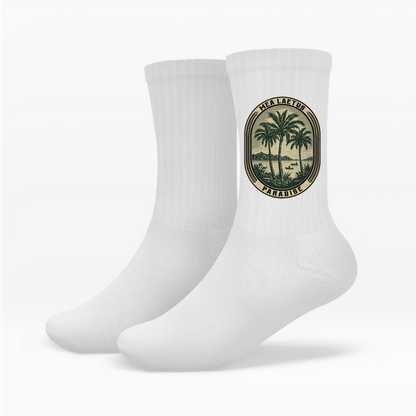 Socken Palmen Print Edition - MEA LAETUS
