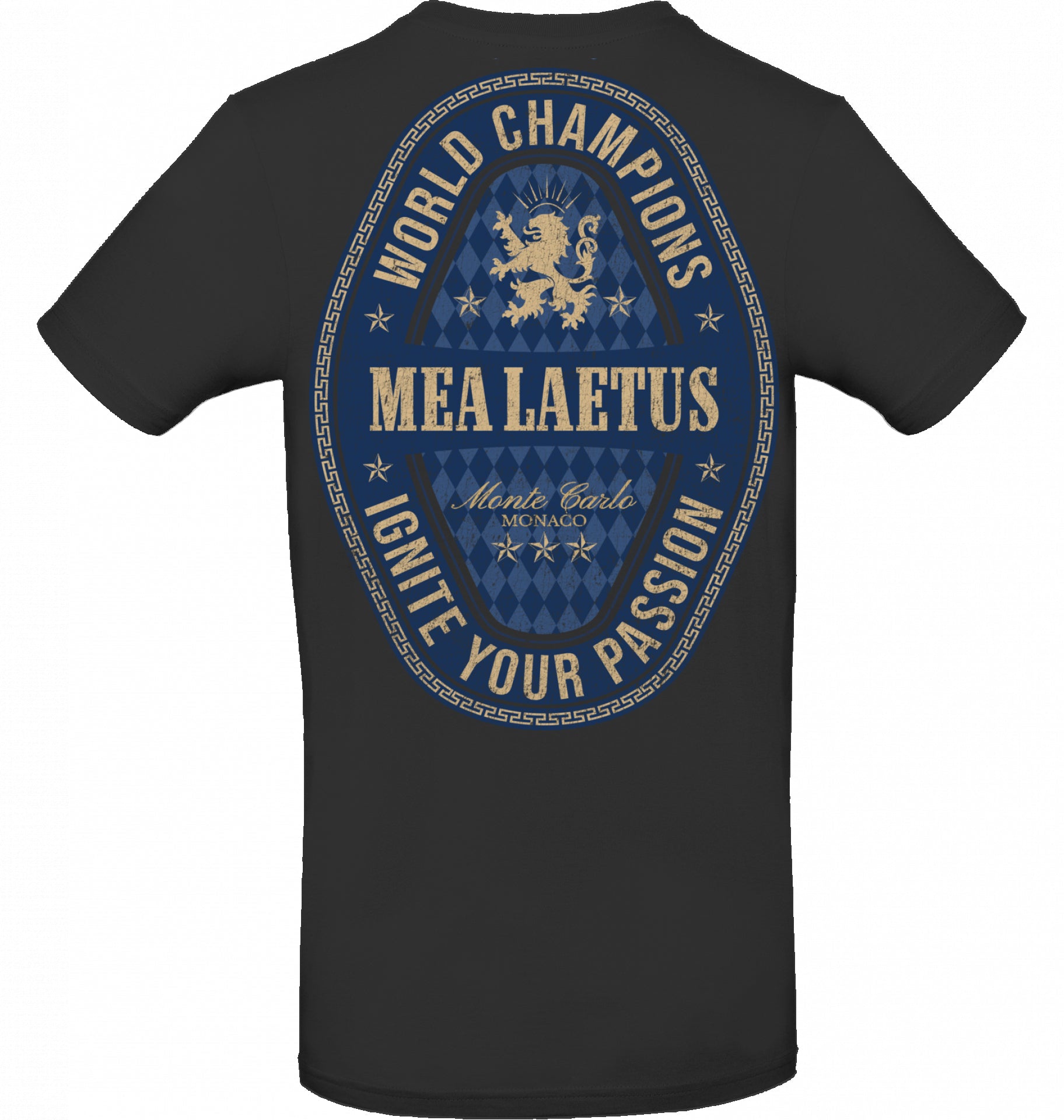 T-Shirt World Champions BLAU - black - MEA LAETUS