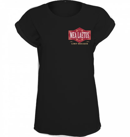 Ladies T-Shirt Limitbreaker Emblem ROT - black - MEA LAETUS
