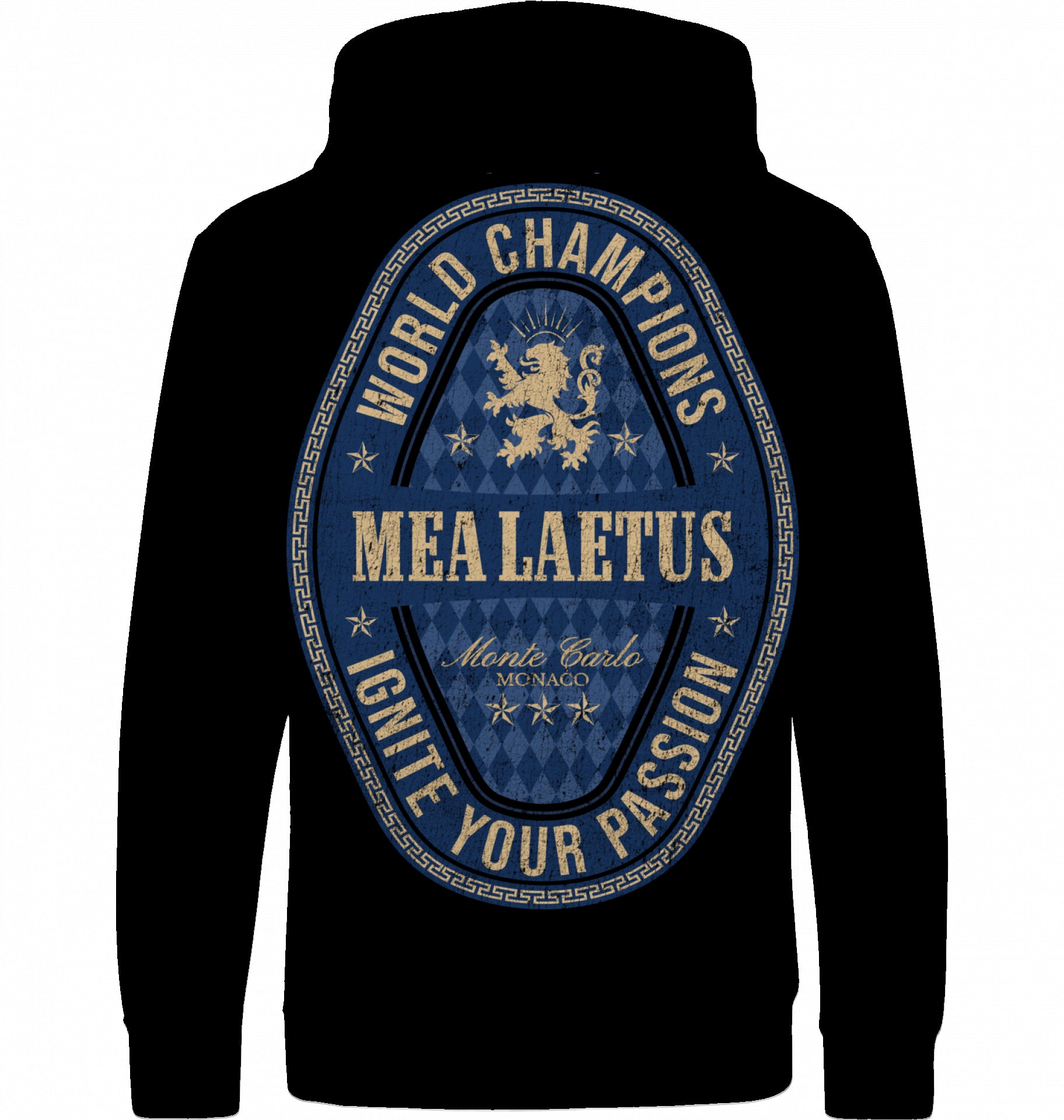 Kinder Hoodie World Champions - BLAU - MEA LAETUS