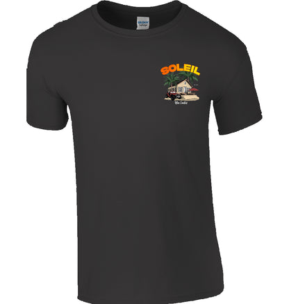 Kinder Shirt Finca Soleil - black