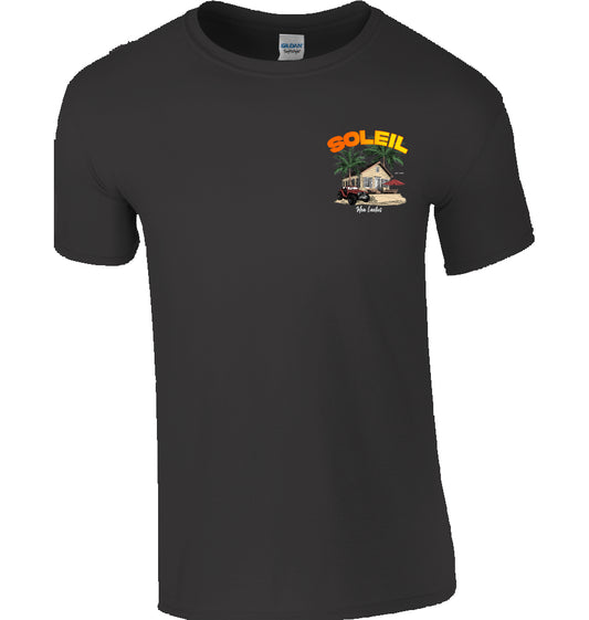 Kinder Shirt Finca Soleil - black