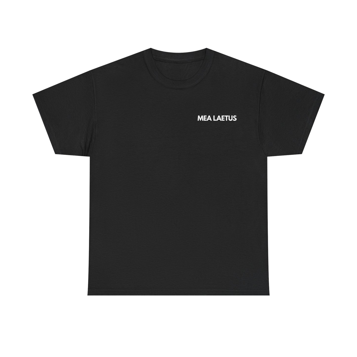 Black essential Logo T-Shirt - MEA LAETUS
