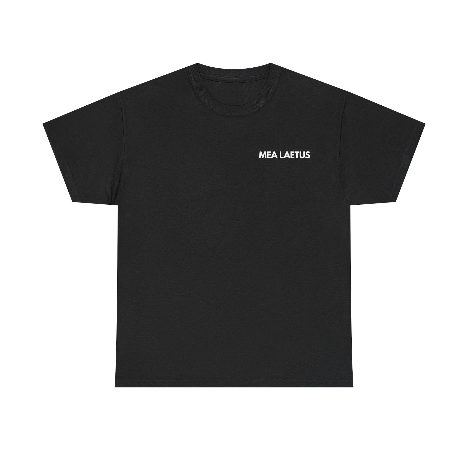 Black essential Logo T-Shirt - MEA LAETUS