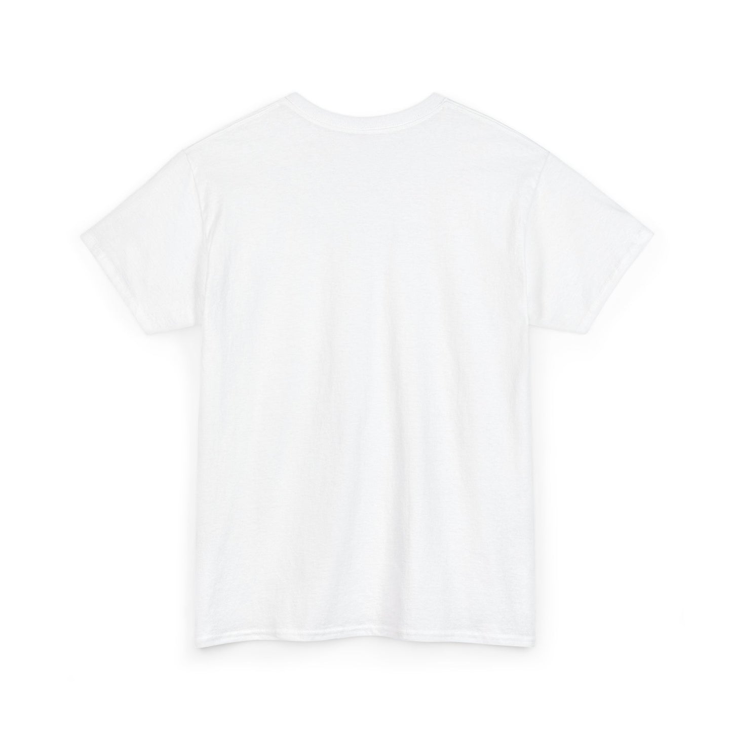 Faith Over Fear T-Shirt — Christian Streetwear T-Shirt - MEA LAETUS - Mockup weiß hinten