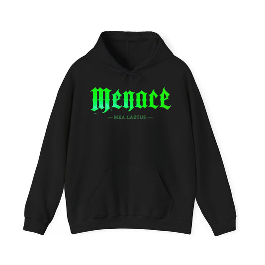 Mock up Green Menace  | Statement Hoodie vorne