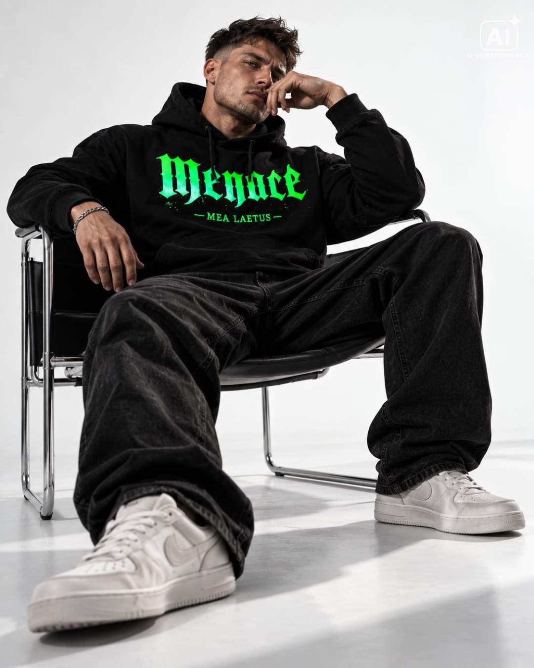 Green Menace  | Statement Hoodie