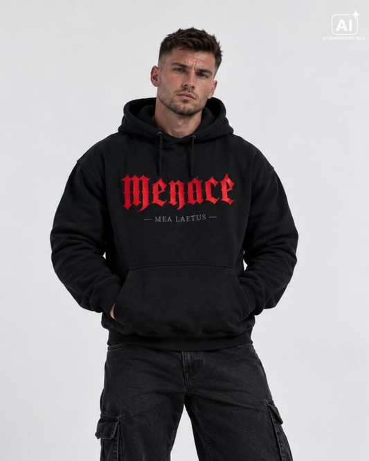 RED Menace  | Statement Hoodie