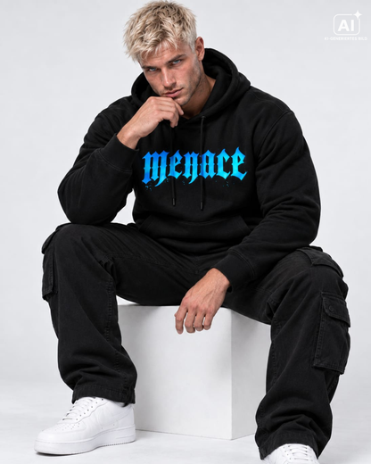 BLUE MENACE |  Statement Hoodie