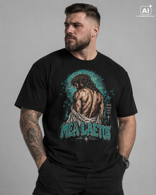 The Burden - Christian Streetwear T-Shirt - MEA LAETUS