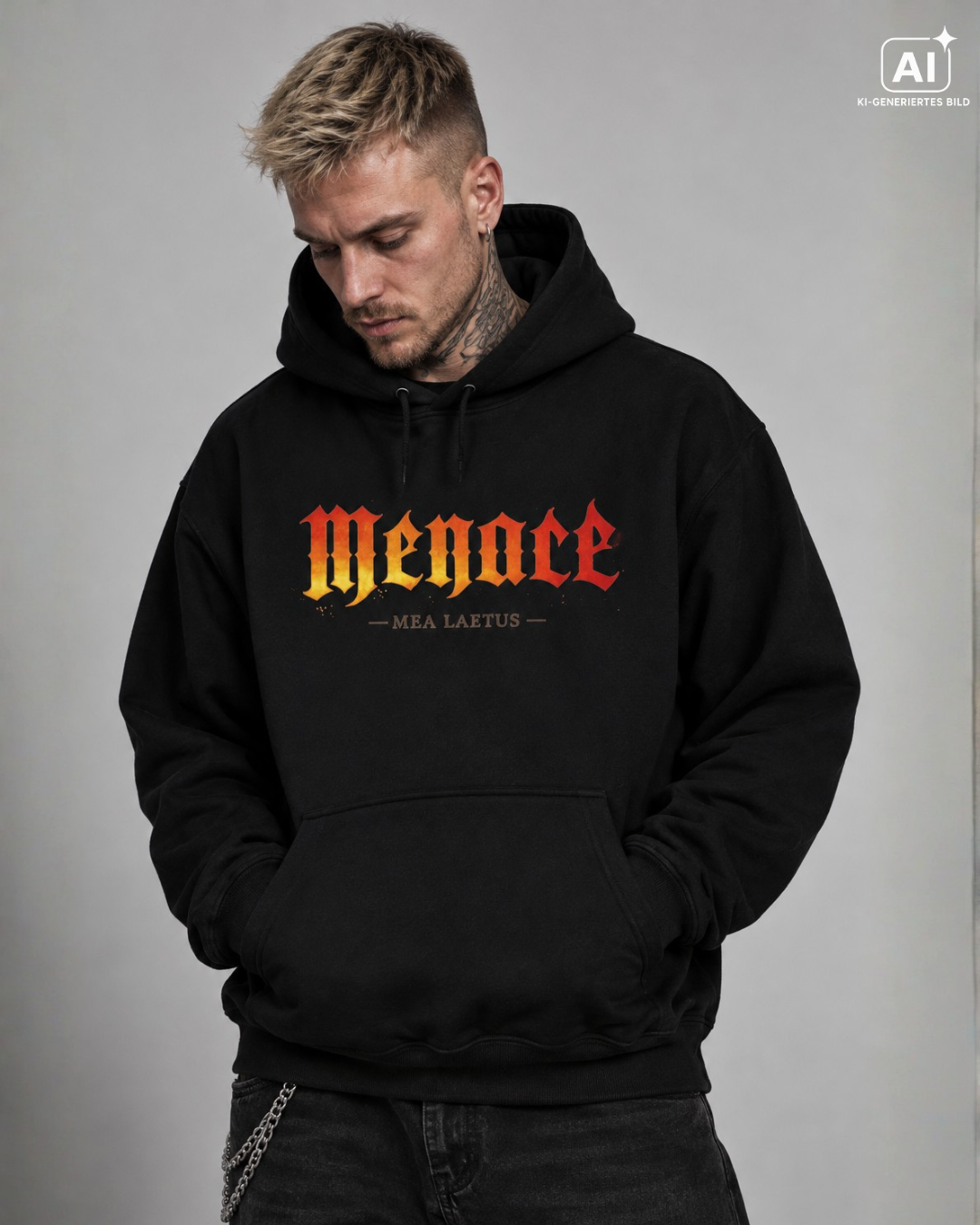 FLAME MENACE |  Statement Hoodie