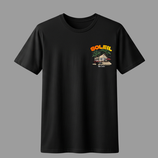 Finca Soleil – Premium Cotton T-Shirt black - MEA LAETUS