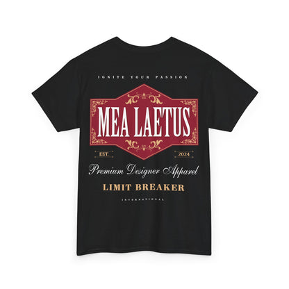 black Limit Breaker RED Label T-Shirt - Backprint