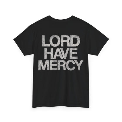 Lord Have Mercy | Christian Streetwear T-Shirt - Mock up schwarz, Rückenansicht