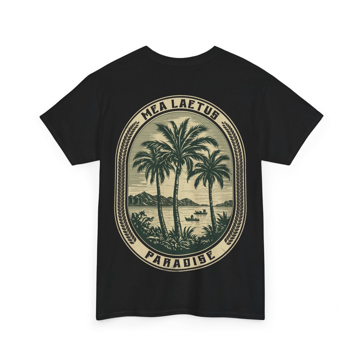 Palmen Edition graphic T-Shirt - back print