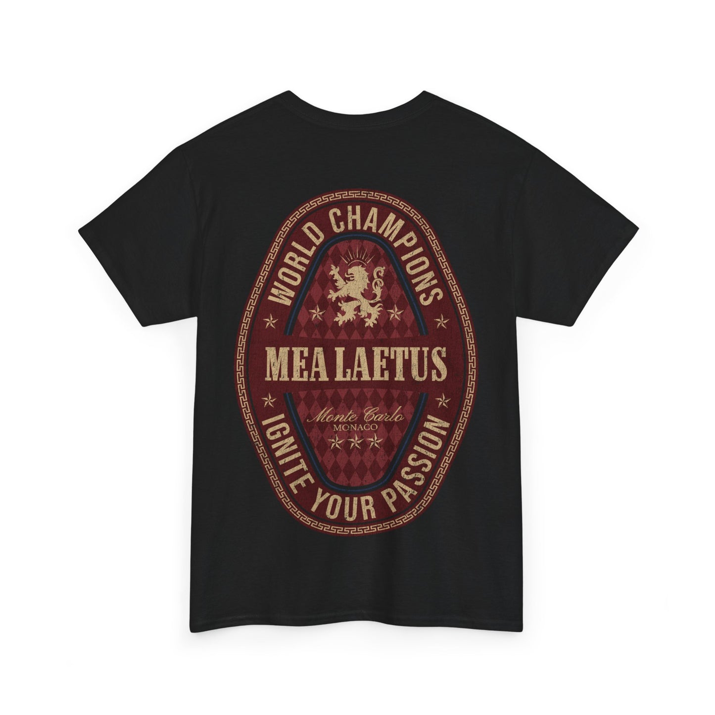 black World_Champions_RED_Graphic_T-Shirt - back print