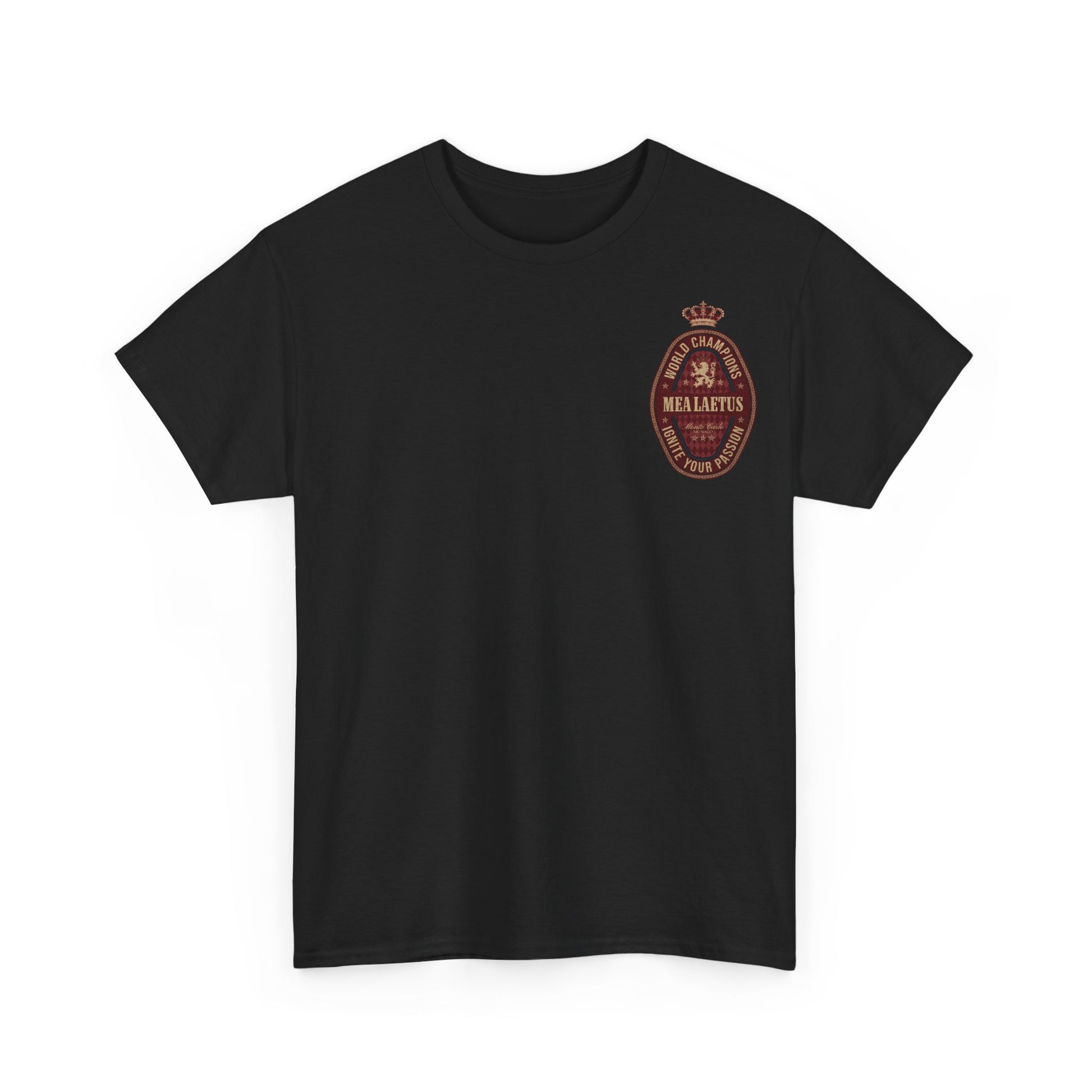 black World Champions_RED_Graphic_T-Shirt - front print