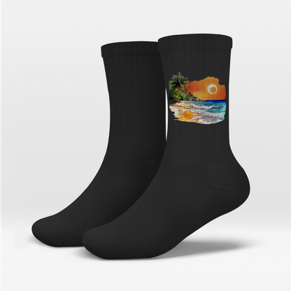 Socken Holiday Sunset Panorama - MEA LAETUS