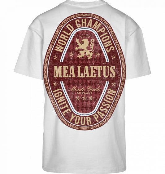 Oversized Tee World Champions RED - white