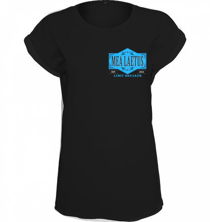 Ladies T-Shirt Limitbreaker Emblem BLAU - black - MEA LAETUS