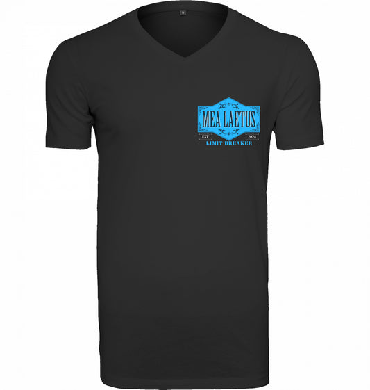 V-Neck Shirt Limitbreaker blue - MEA LAETUS