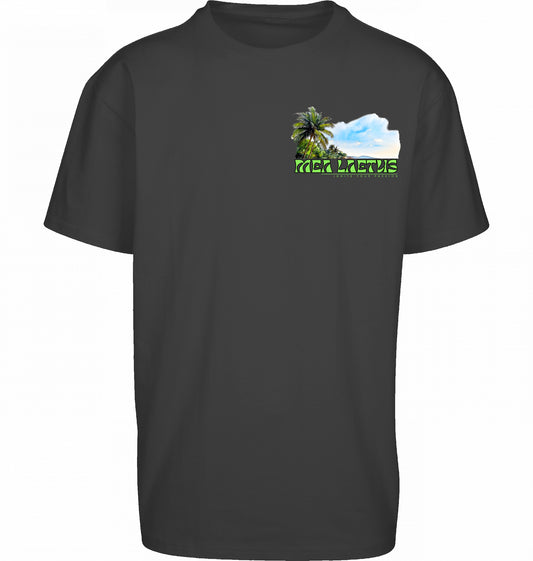 Oversized Tee Holiday Sky - black