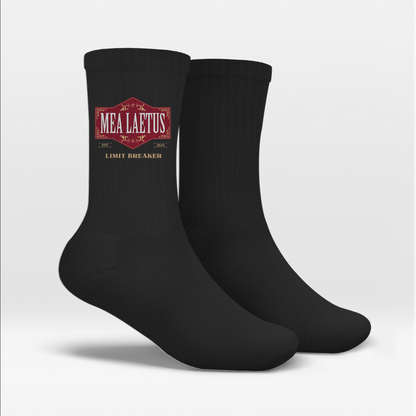 Socken Limitbreaker Emblem Motiv rot - MEA LAETUS