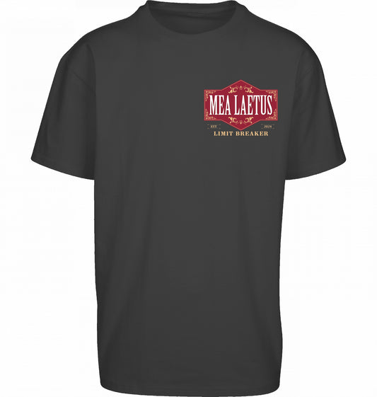 Oversized Tee Limitbreaker Emblem red - BLACK