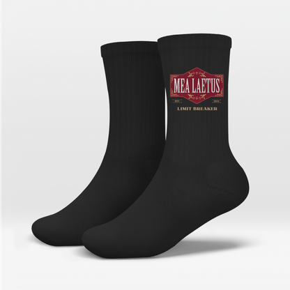 Socken Limitbreaker Emblem Motiv rot - MEA LAETUS