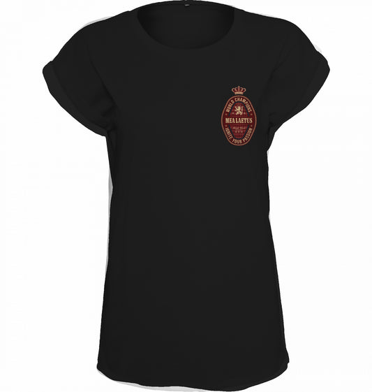 Ladies T-Shirt World Champions RED - black