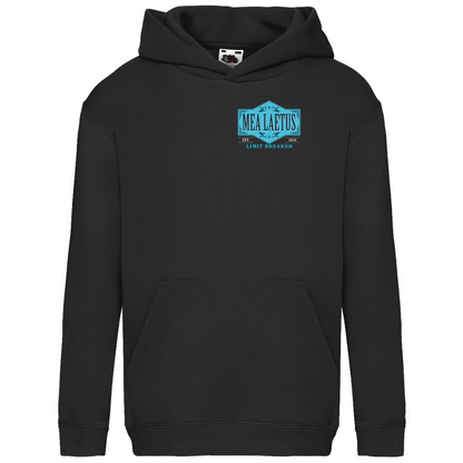 Kinder Hoodie Limitbreaker Emblem Motiv blau - MEA LAETUS