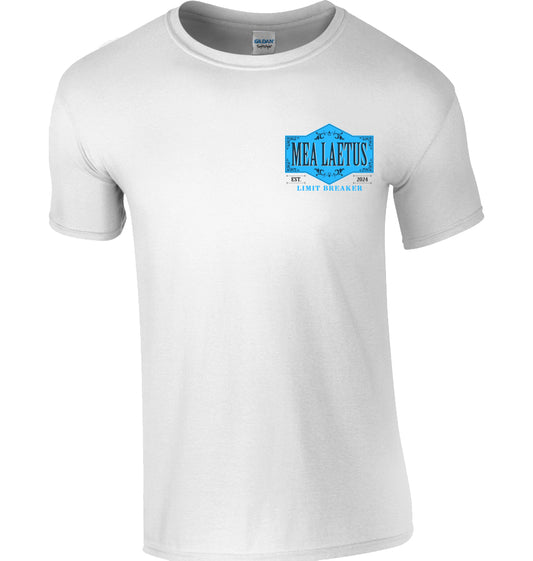 Kinder Shirt Limitbreaker Emblem - BLAU - white