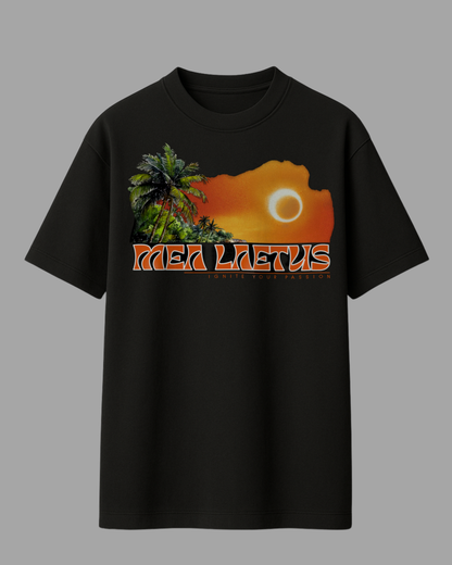 Oversized Tee Holiday Sunset - MEA LAETUS