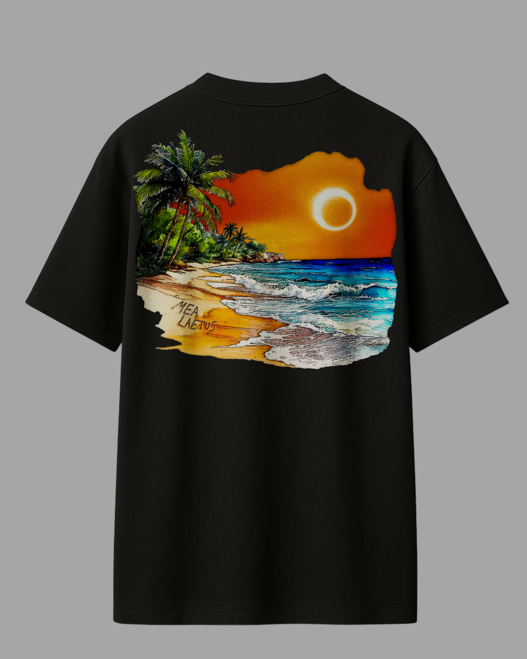 Oversized Tee Holiday Sunset