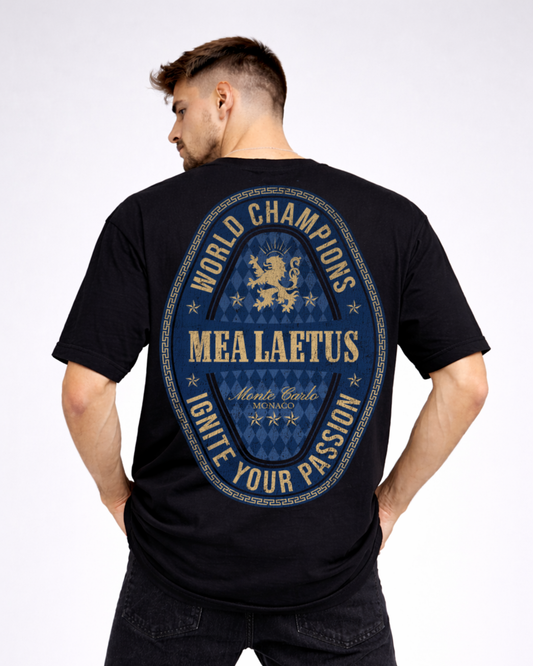 Oversized Tee World Champions BLUE - black - MEA LAETUS