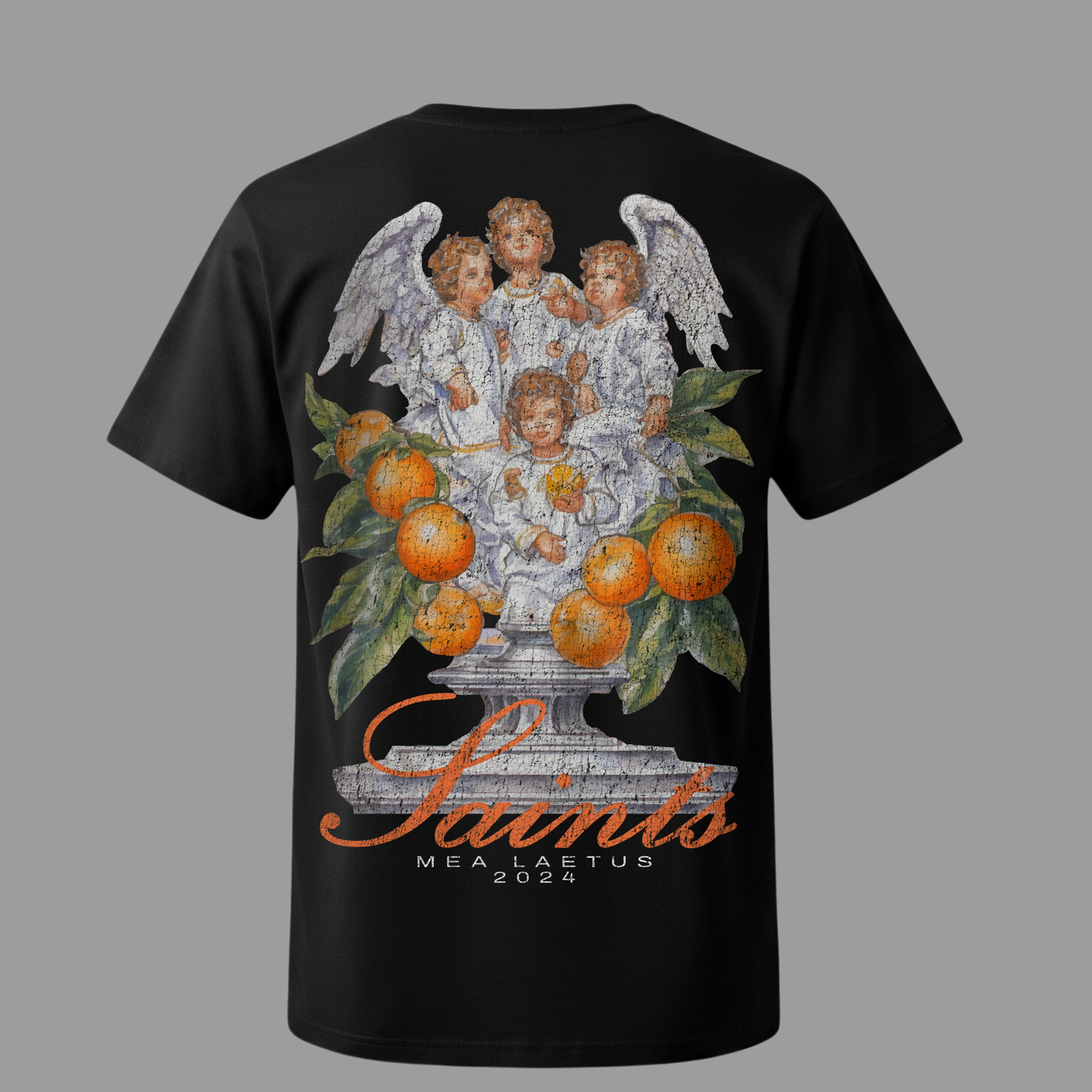 Saints Angels – Premium Cotton T-Shirt black