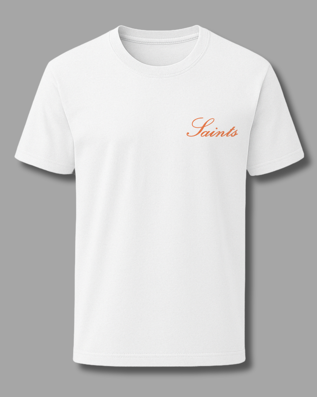 Saints Angels – Premium Cotton T-Shirt white - MEA LAETUS